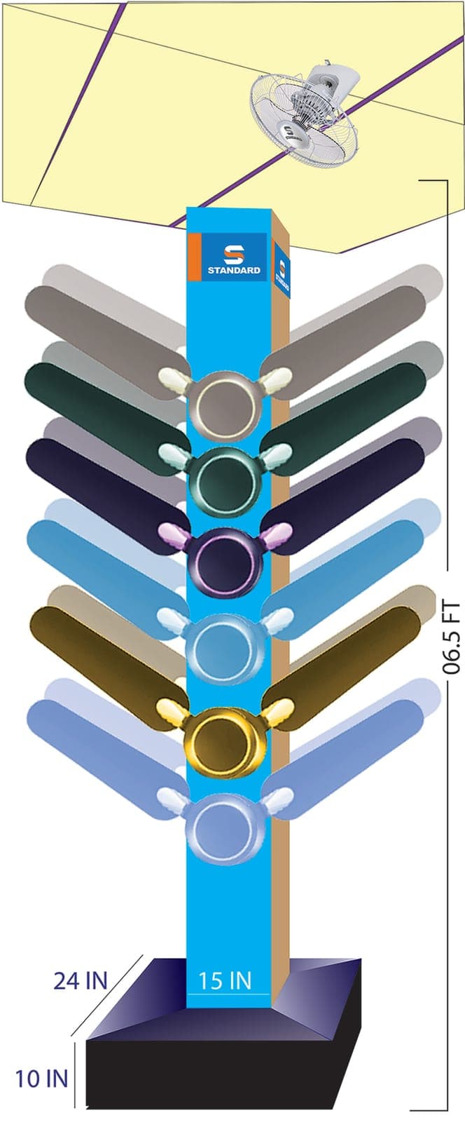 Fan Panel Branding